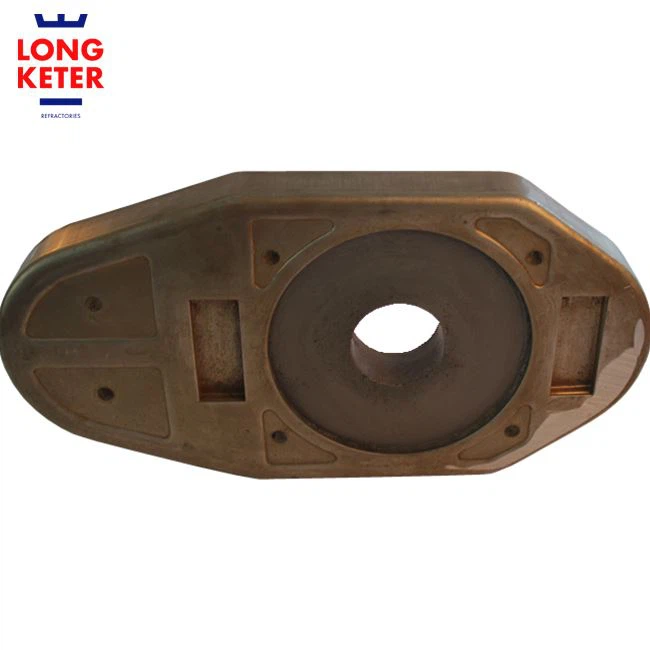 Ladle slide gate plate (40)