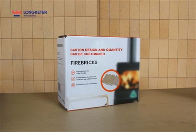 Customized Packaging Of Refractory Bricks For Pizza Ovens And Fireplaces