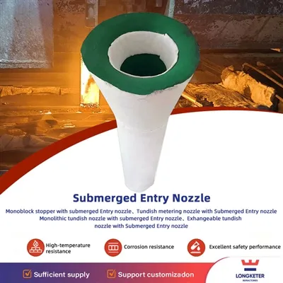 Longketer Launches Durable Submerged Entry Nozzle For Continuous Casting
